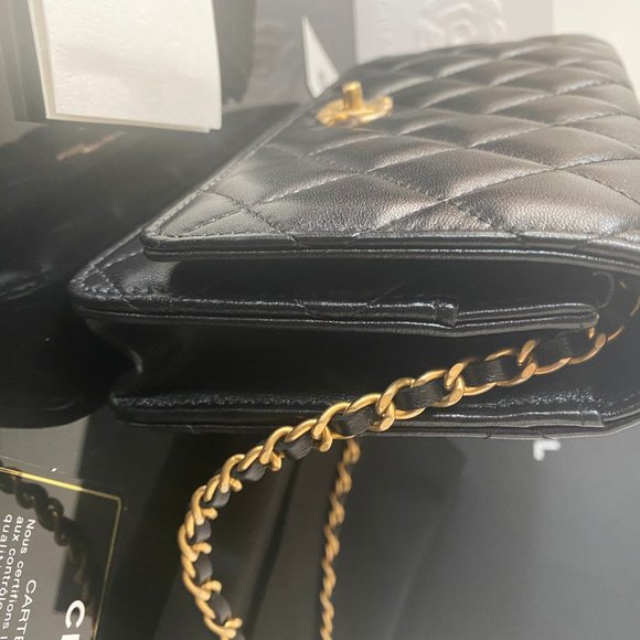 Chanel Clutch on Chain Mini Flap Bag WOC - Picture 3 of 14